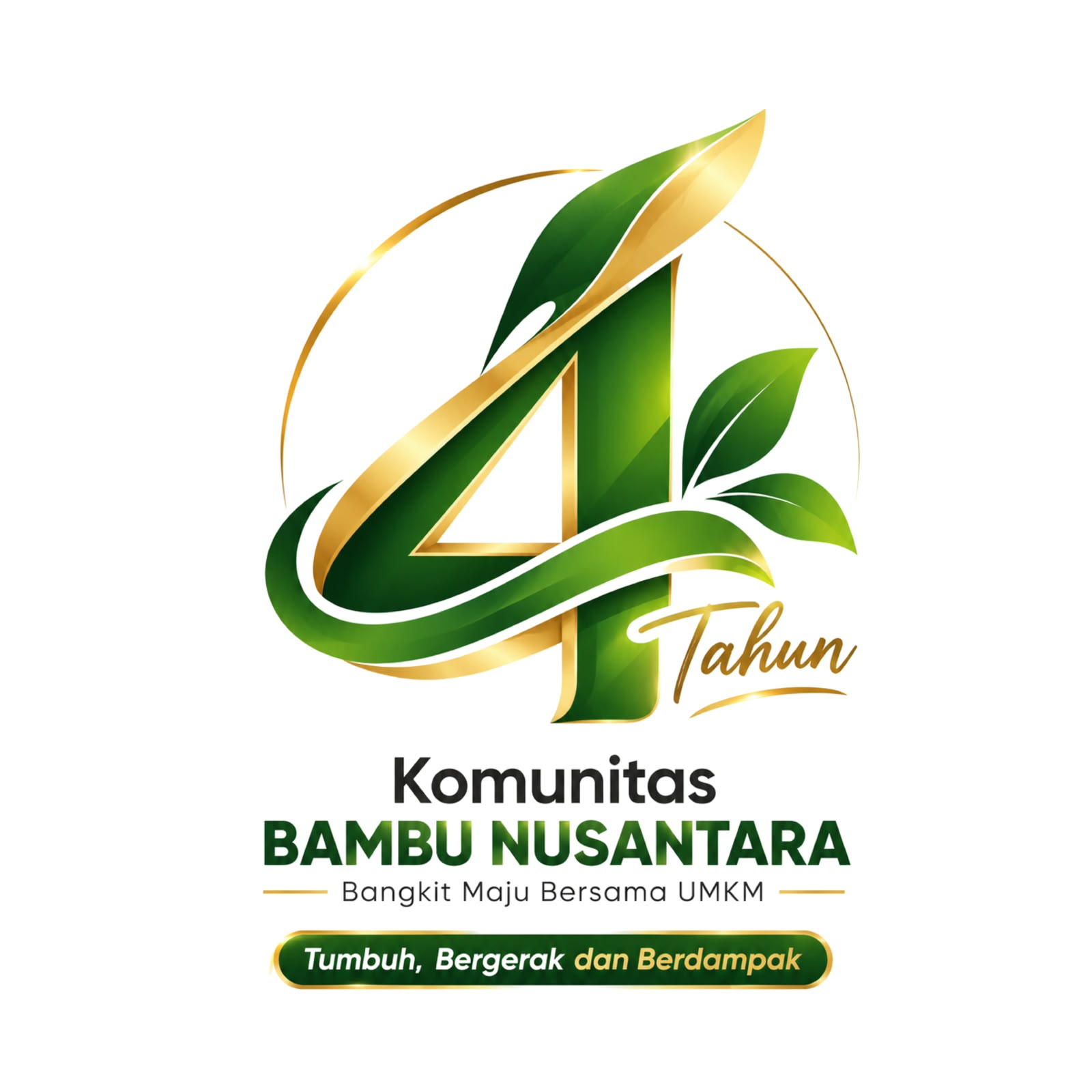 Logo Milad 4 Tahun